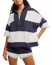Load image into Gallery viewer, Retro Rugby Set- Navy