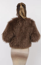 Load image into Gallery viewer, Deep Woods Vegan Fur Jacket
