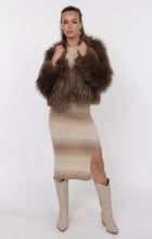 Load image into Gallery viewer, Deep Woods Vegan Fur Jacket