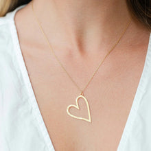 Load image into Gallery viewer, Gilded Heart Necklace