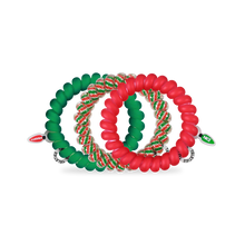 Load image into Gallery viewer, Naughty or Nice Hair Ties