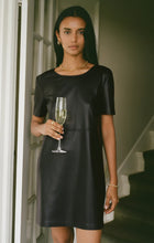 Load image into Gallery viewer, London Faux Leather Mini Dress