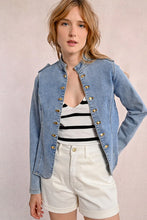 Load image into Gallery viewer, Officer Denim Jacket