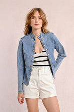 Load image into Gallery viewer, Officer Denim Jacket