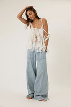 Load image into Gallery viewer, Breezy Denim Pull On-Pant