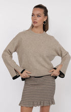 Load image into Gallery viewer, Angelina Cuff Slit Crewneck