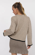 Load image into Gallery viewer, Angelina Cuff Slit Crewneck