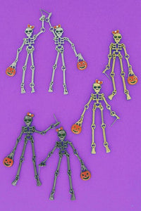 Skeleton Puppet Earrings