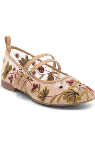Mia Embroidered Flat