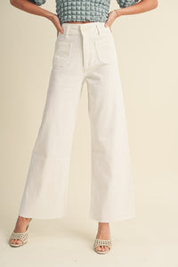 Vanilla Wide Leg Pants