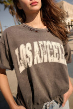 Load image into Gallery viewer, LA Oversized Graphic Tee
