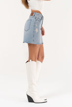 Load image into Gallery viewer, Light Wash Denim Skirt

