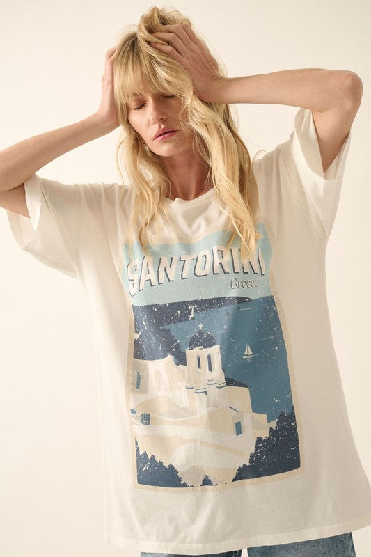 Santorini Graphic Tee