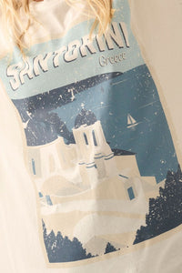 Santorini Graphic Tee