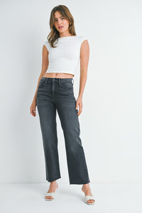 Slim Palazzo Jeans