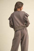 Load image into Gallery viewer, Sienna Ruffled Sweatshirt
