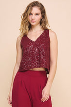 Load image into Gallery viewer, North Star Sequin Tank
