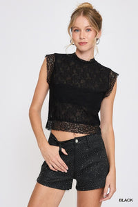 Ethereal Lace Tee