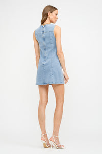 Kyleigh Denim Mini Dress