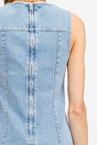 Kyleigh Denim Mini Dress