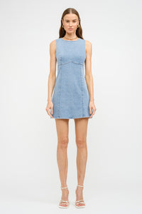 Kyleigh Denim Mini Dress