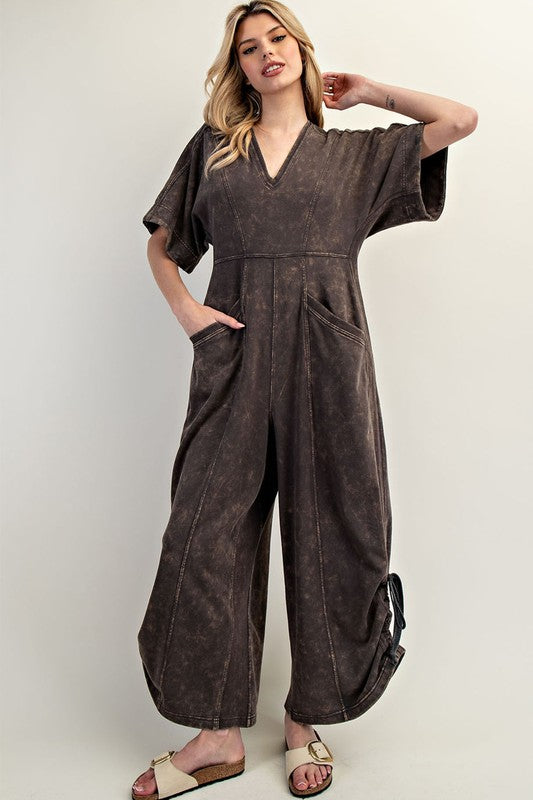 Charcoal Jumpsuit
