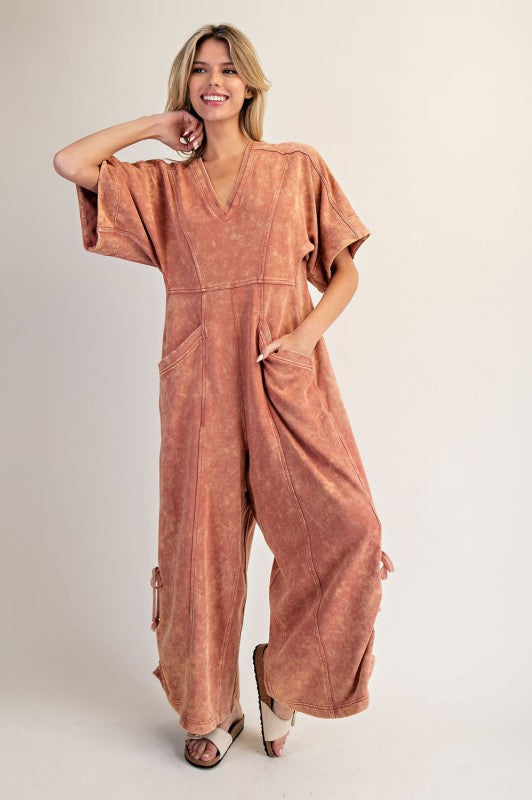 Pumpkin Spice Romper