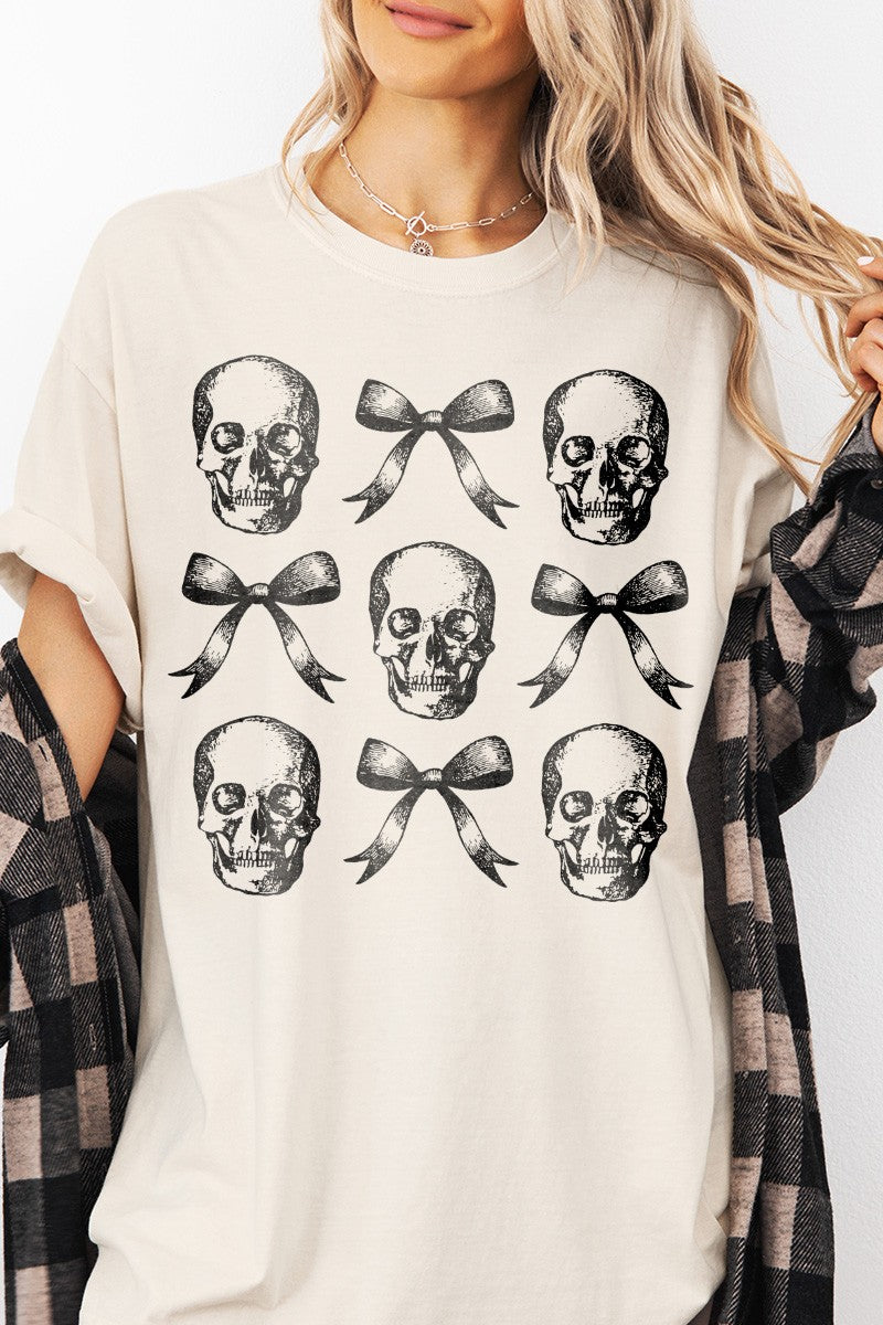 Skull & Bow Tee