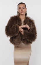 Load image into Gallery viewer, Deep Woods Vegan Fur Jacket
