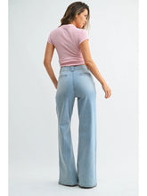 Load image into Gallery viewer, Patch Pocket Wide Leg Flare
