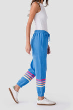 Load image into Gallery viewer, Retro Striped Fleece Jogger
