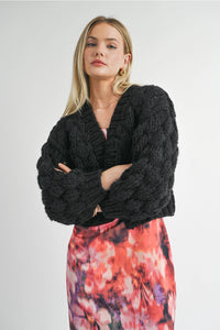 This & THat Chunky Cardigan