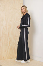 Load image into Gallery viewer, Striped Cloud Fleece Wide Leg Pant
