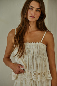 Ansley Eyelet Top