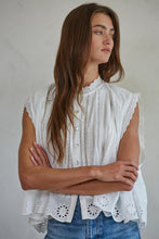 Load image into Gallery viewer, Adva Eyelet Button Down
