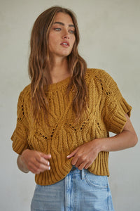 Cali Cropped Sweater