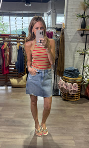Charlie High Neck Tank