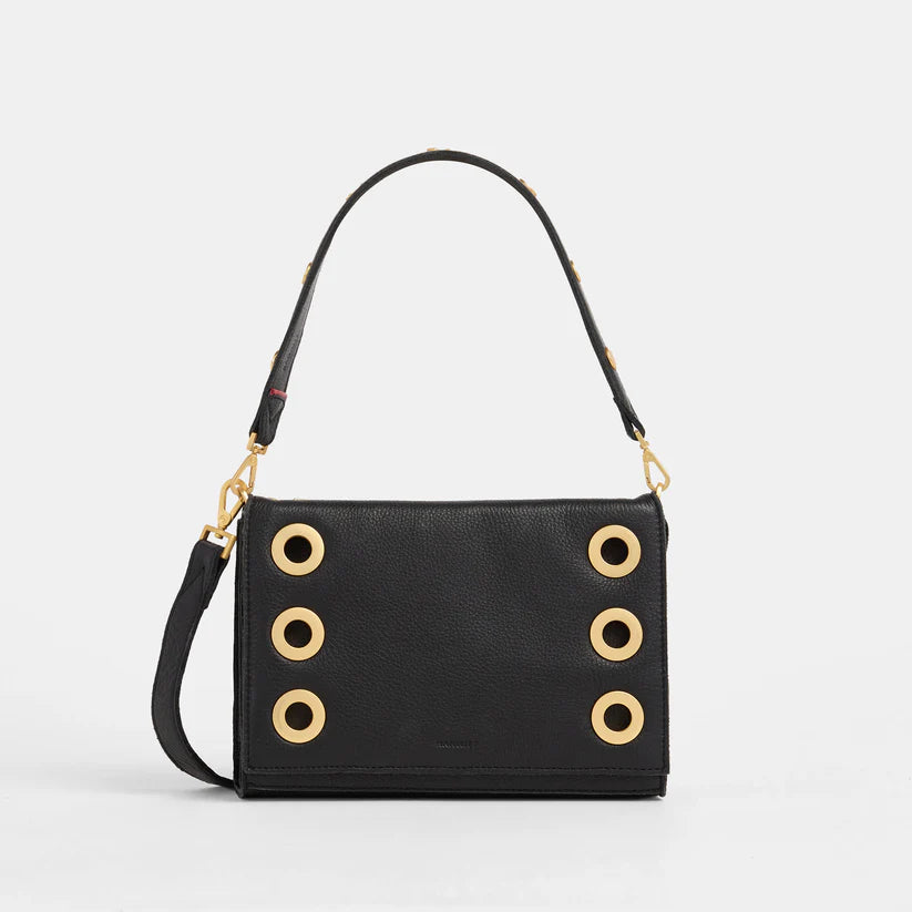 Montana Clutch SML- Black/Gold