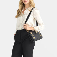 Load image into Gallery viewer, Montana Clutch SML- Black/Gold
