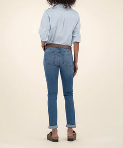 Catherine Mid-Rise Boyfriend Jean Kut from the Kloth