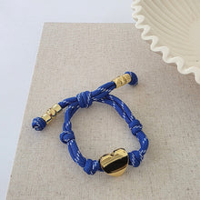 Load image into Gallery viewer, Cord Heart Bracelet
