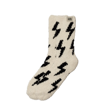 Load image into Gallery viewer, Lightning Bolt Cozy Socks
