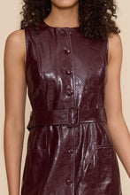 Load image into Gallery viewer, Julian Faux Leather Mini Dress
