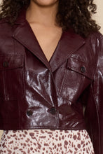 Load image into Gallery viewer, Lacey Moto Faux Leather Jacket
