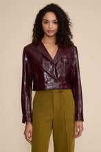 Load image into Gallery viewer, Lacey Moto Faux Leather Jacket

