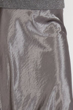Load image into Gallery viewer, Barbara Satin Skirt- pewter
