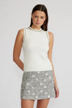 Load image into Gallery viewer, Rosalyn Sequined Mini Skirt
