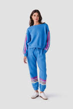 Load image into Gallery viewer, Retro Striped Fleece Jogger
