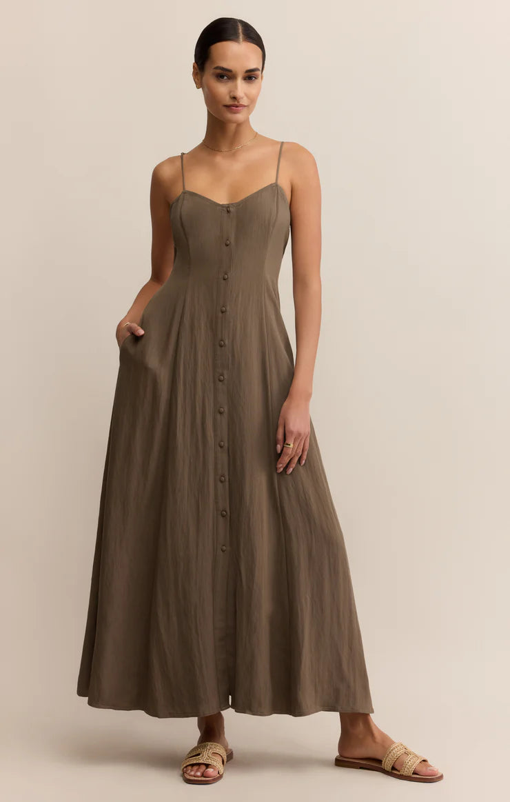 Angel Eyes Airy Midi Dress- Z Sup