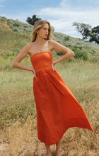 Load image into Gallery viewer, Sunsought Strapless Midi Dress
